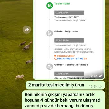 Kremlin Co Yanlış Ürün Gönderip Doğrusunu Kargolamıyor Cevap Veren Yok