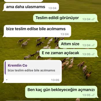 Kremlin Co Yanlış Ürün Gönderip Doğrusunu Kargolamıyor Cevap Veren Yok