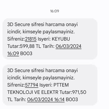 Keyubu Kartımdan Para Çekti