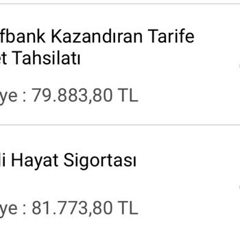 VakıfBank Kazandıran Tarife İptali