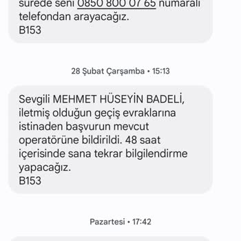 Şok Net 22 Şubat'tan Beri Geçmedim Telefon Açmıyorlar