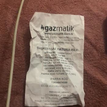 Başkent Doğalgaz Başkentkart Kabul Etmiyor