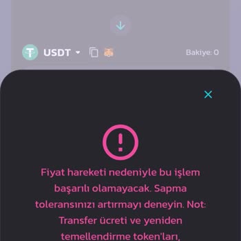 PancakeSwap Beklenenin Dışında Coin Sorunu