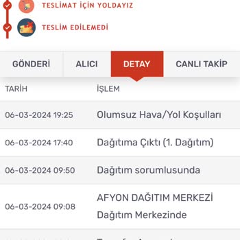 Afyon Kargomsende Şubesinin Müşteriye Yalan Ve Yanıltıcı Konuşması,