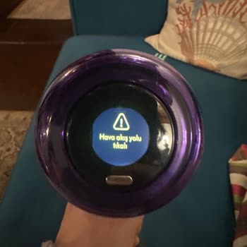Dyson V12 Hava Akışı Yolu Tıkalı Sinyali