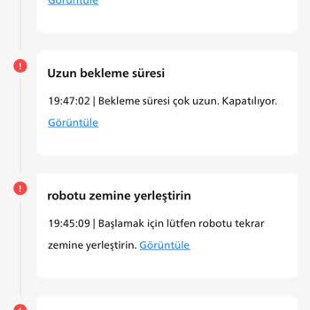 Philips U700 Robot Süpürge Sorunu