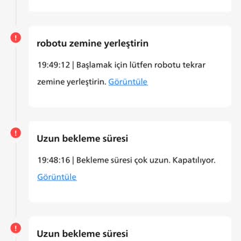 Philips U700 Robot Süpürge Sorunu