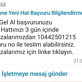 Vodafone Online Hat Taşıma İşlemi