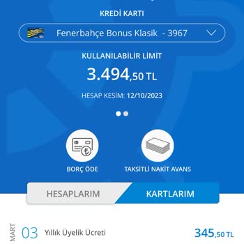 Denizbank Bonus Kart Yıllık Üyelik Ücreti İadesi