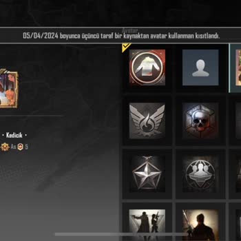 PUBG (Pubgmobile.com) Üçüncü Kaynaktan Avatar Banı