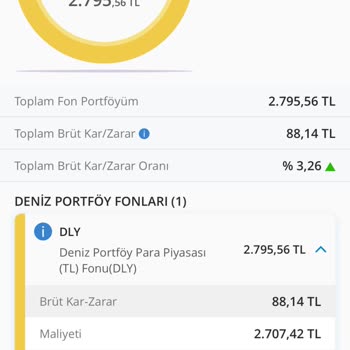 Denizbank Blokeli Fon (isteğim Dışında)