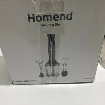 Homend Bilendir Seti Sıfır Alınan Ürün Bozuk Çıktı