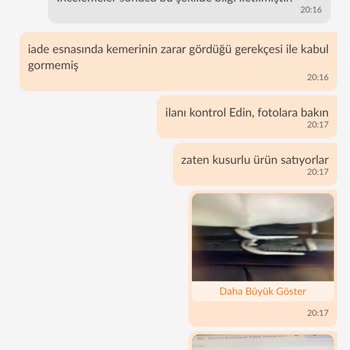 Trendyol Bloom Boutique Kusurlu Ürün Satışı Ve İade Kabul Etmemeleri