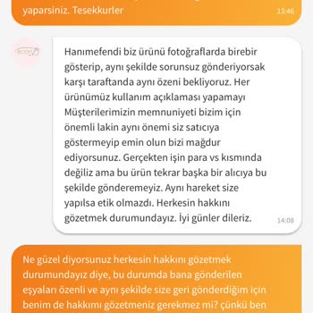 Trendyol Bloom Boutique Kusurlu Ürün Satışı Ve İade Kabul Etmemeleri