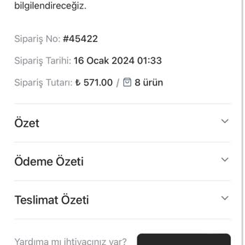 Vina Seramik Ücreti Aldığı Halde Siparişim Sistemde Yok