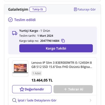 N11 Kusurlu Laptop Hayal Kırıklığı