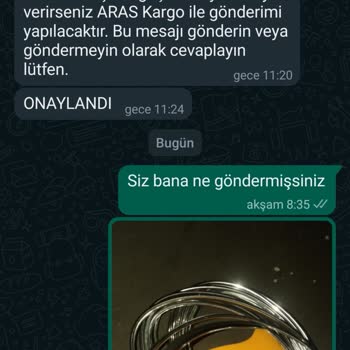 Solmaz Pazarlama (Instagram) Ürünü Yerine İp Çıktı