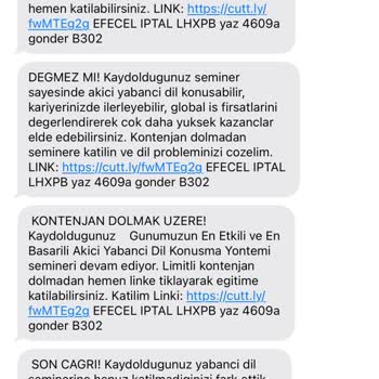 Languverse SMS İptali Yapamıyorum, Çok Sıklıkla Mesaj Geliyor.