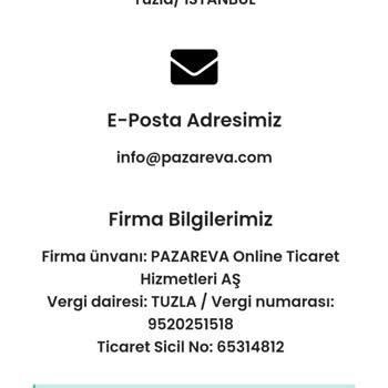 Pazareva Ürünüm Gelmedi, İletişim Kurulamıyor!