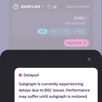 PancakeSwap Babylon Coin Satış Hatası!