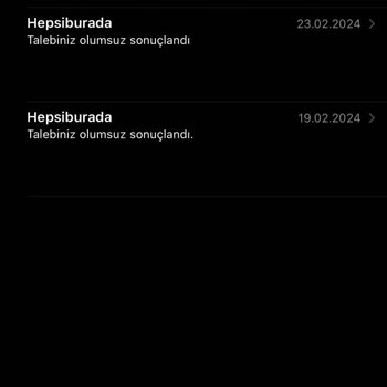Hepsiburada Ürün İadem Yapılmıyor