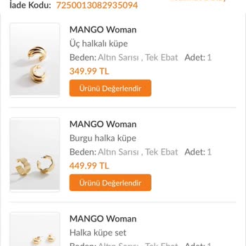 Trendyol Mango İade Paketinden Ürün Çıkmadı Diyerek Eksik Ücret İadesi