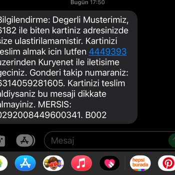 Denizbank Kart Teslimi