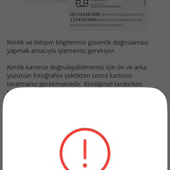 Denizbank NFC Tarama Hatası