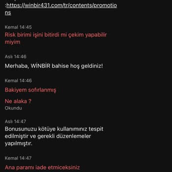Winbir Üyelik İşlemlerinde Yaşanan Mağduriyet