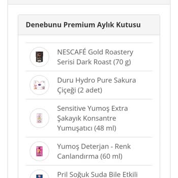 Denebunu Premium Kutum Gelmiyor