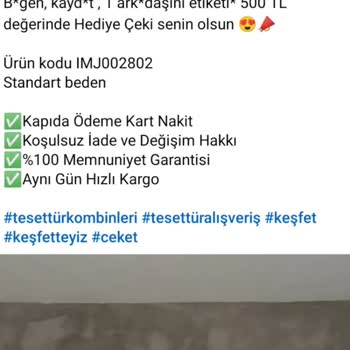 İmaj Butik Yayınlamış Olduğu Reklamın Arkasında Durmayan Bir Firma