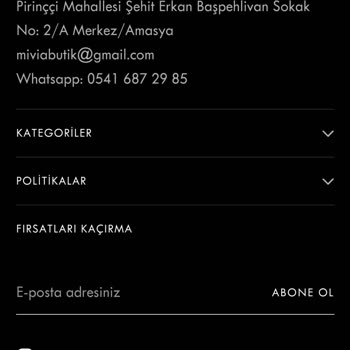 Mi Via Butik (miviabutik.com) Hala Alışveriş Sitesi Aktif!