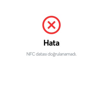 Papara Kimlik NFC Hatası!