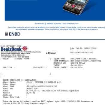 Denizbank Güvenlik Problemi Yaşıyorum
