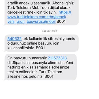 0850 484 07 47 Mesajlarından Doğacak Hiçbir Şeyden Mesul Değilim!