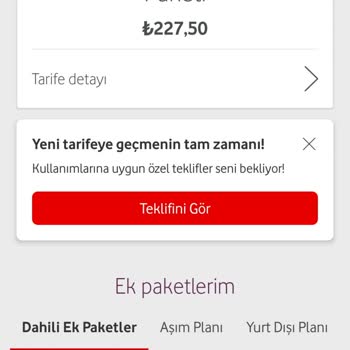Vodafone Fazla Ücret Alabilmek İçin Tarife Dayatılması