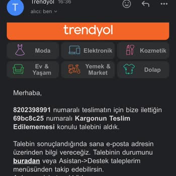 Trendyol Express / İstanbul Turu Yapan Kargo