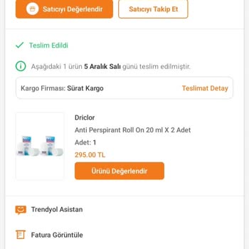 Driclor Marka Roll On Etkisini Kaybetti