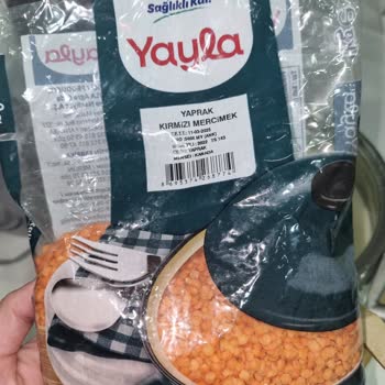 Yayla Bakliyat Yayla Marka Kırmızı Mercimekte Siyah Noktaların Oluşması