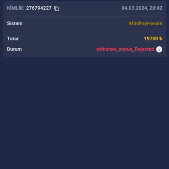 Betcasper Hoşgeldin Bonusu Mağduriyeti