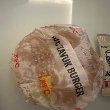 KFC Siparişim Farklı Menü Gönderimi