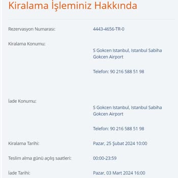 Budget (budget.com.tr) Para İademi Yapmıyor