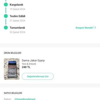 Dolap Ürün Teslim Edilmedi, Satıcıya Ulaşamıyorum!