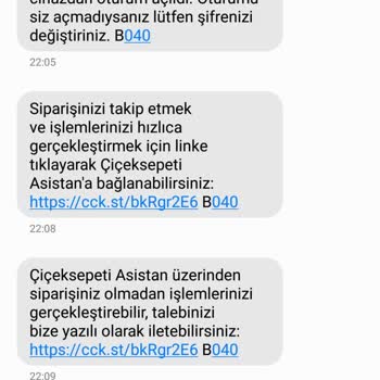 Çiçek Sepeti Üzerinden Birisi Numaramı Kullanarak Sipariş Veriyor