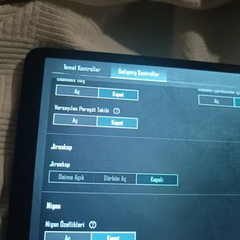 Samsung Galaxy TAB A9 Jiroskop Sorunu
