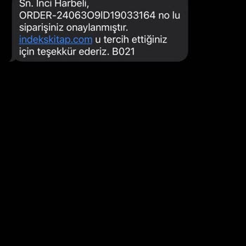 İndeks Kitap Siparişim Günlerdir Kargoya Verilmedi