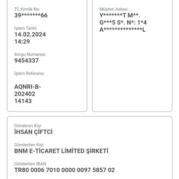 Bnm E-Ticaret Limited Şirketi Ürünüm Gelmedi, İletişim Kuramıyorum!