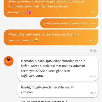 Trendyol Gerekçe Belirtmeden Sipariş İptali Yapıyor Ve Telafi Etmiyorlar