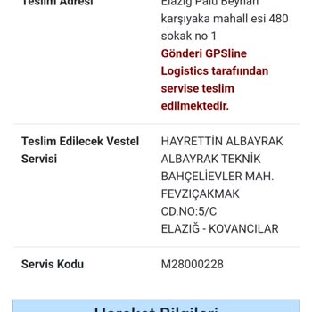 Vestel Televizyon Teslim Edilmiyor