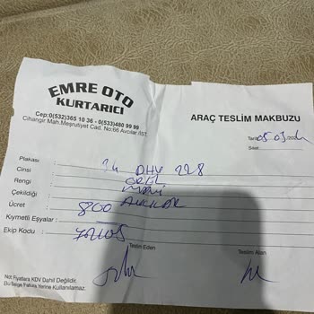TikTak Kirala Kullandığım Aracın Muayenesi Yoktu Öyle İşte